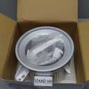 Ice Cream Maker Attachment for KitchenAid, Fits KitchenAid 4.5/5QT & 6QT Mixers, Frozen Ice Cream & Sorbet Gelato Maker, 2 Quart, White