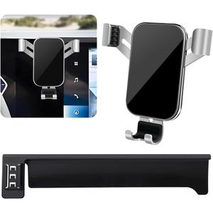 LUNQIN Car Phone Holder for BMW 4 Series 2024-2026 and BMW 3 Series 2023-2026 and i4 2022-2025 Auto Interior Accessories Best Cell Phones Mount Cellphone Mobile Cradle Charging Screen Stand Accessory