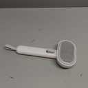 Aumuca Cat Brush for Shedding, Cat Brushes for Indoor Cats, Cat Brush for Long or Short Haired Cats, Cat Grooming Brush Cat Comb for Kitten Rabbit Massage Removes Loose Fur (White)