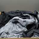 MH M&H Patio Furniture Covers, Outdoor Furniture Covers Waterproof with Handles and Durable Hem Cord, Fit Large Rectangular/Oval Table and Chairs, 600D UV Resistant Fabric, 22x80x104", Taupe