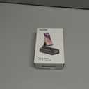 Cell Phone Stand with Wireless Bluetooth Speaker and Anti-Slip Base HD Surround Sound Perfect for Home and Outdoors with Bluetooth Speaker for Desk Compatible with iPhone/ipad/Samsung Galaxy (Black)