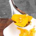 UKCOCO Stainless Steel Pumpkin Scoop and Corer Tool for Remove Seeds, Pulp - Metal pumpkin scraper for Kitchen Use Multi-Functional Fruit and Vegetable Spoon, 9.33 Inch