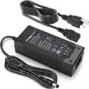 Facmogu 3 Prong DC 12V 3A 36W AC to DC Power Adapter, Desktop Adpater with 5.5x2.1mm & 2.5mm, 12V Power Switching Transformer, 12 Volt 3 Amp Power Supply Converter with 9.84ft/ 3m in Total Length (12V 3A (3 Prong Plug))