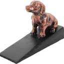 Tofficu Cast Shaped Door Stopper Vintage Decorative for Home Collision Floor Protector for Bedroom Living Room and Garage Use