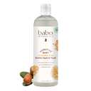 2 x Babo Botanicals Sensitive Baby Fragrance-Free 2-in-1 Bubble Bath & Wash - Shea Butter, Calendula & Oat - Vegan - EWG Verified - For Babies & Kids