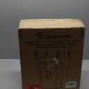 Bonsaii 10-Sheet Cross Cut Paper Shredder, 5.5 Gal Home Office Heavy Duty Shredder for Credit Card, Staple, Clip with Transparent Window(C209-D)