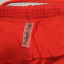ZAFUL Red Women's Bikini Shorts Sets Bow Sexy Halter Triangle Bikini Two Piece Bathing Suit Shorts Knit Y2K Boyshort Swimsuits for Vacation, Red,  L