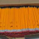 Madisi Wood-Cased #2 HB Pencils, Yellow, Pre-sharpened, Bulk Pack, 1000 pencils