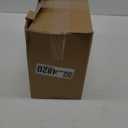 Gift Bags 8.25"x5.9 "x3.15" 100Pcs White Kraft Paper Bag with Handles for Small Business Christmas Bulk, Wedding, Party Favor, Shopping, Lunch, Halloween Trick-or-Treat Bags