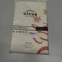 ULOVE LOVE YOURSELF Farmhouse Winter Holiday Throw Pillow Covers Winter Deer/Xmas Trees Lumbar Cushion Covers 1220 for Sofa Couch Porch Decor (Red)