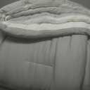 Mellow Marshmellow Comforter, Oeko-TEX Fabric (Gray, King/Cali King) | Extra Fluffy Double-Stuffed Down Alternative Duvet Insert, All-Season Temperature Balancing, Box Stitch, Twin / Twin XL)
