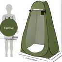 Privacy Shower Tent, 47.2" Wx74.8 H Pop up Portable Camping Tent