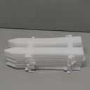 Christmas Tree Fences Sticker DIY Christmas Tree Gate White Picket Fence for Xmas Holiday Party Decor Garden Home Office, Inches (12pcs-8.6ft)