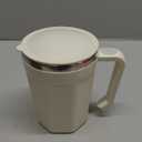 Self Stirring Coffee Mug, 18 oz Automatic Magnetic Electric Mixing Cup Stainless Steel Travel Cup for Coffee, Chocolate, Milk, Tea, Office, Home, Kitchen (White)