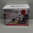 Kitchen in the box Stand Mixer,3.2Qt Small Electric Food Mixer,6 Speeds Portable Lightweight Kitchen Mixer for Daily Use with Egg Whisk,Dough Hook,Flat Beater (Blue)