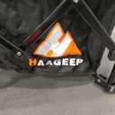 Collapsible Wagon with Wheels, Portable Wagons Carts Foldable, Folding Wagon Cart for Groceries, Sports Garden Shopping Utility Wagon, Black