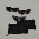 3 Pairs Bifocal Sunglasses for Men and Women, Half Rim Outdoor UV Protection Reader Glasses (1 Black/ 1 Grey/ 1 Tortoise)