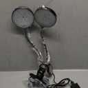 RODINTO Grow Lights for Indoor Plants Full Spectrum, Clip On Plant Light with Timer 4/8/12/18H, Adjustable Gooseneck, 5 Dimming Levels, LED Grow Lamp for Houseplants (3.6-inch Dual Head)