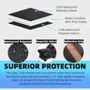 3 x Outdoor Faucet Socks - 5.9" W x 7.7" H for Winter Freeze Protection, Tap Cover, Spigot Cover - 3 Piece