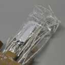 LITBLOOM Lighted White Twig Branches 32IN 100 LED with Timer Battery Operated, Artificial Tree Branch with Warm White Lights for Holiday Xmas Home Decoration Indoor Outdoor Decor