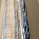 LazBlinds No Tools No Drill Cordless Bamboo Roman Shades, Light Filtering Window Treatment, Roll Up Bamboo Blinds for Window 33'' W x 64'' H, Brown