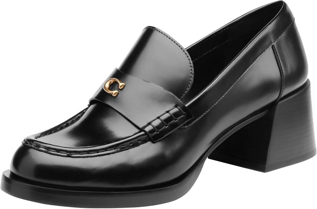 COACH Natalie Loafer (7, Black)