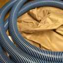 Pool Vacuum Hose 18 ft 1-1/2" Dia, Cleaner Hoses for Above&In Ground Pools | Kink-free No Tangle, Flexible Heavy Duty Manual Vacuum Cleaning Hose, for Swimming Pool, Connect Swivel Cuff to Vacuum Head