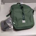 Travel Backpack for Women Men, Separate Compression Bag with Electric Pump, Waterproof Carry-On Laptop Backpack Work Bags Casual Daypack with Anti-theft & Shoe Compartment, Greenn