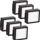 (6 Pack) Combo 10 Max Replacement HEPA Filter Compatible with iRobot Roomba Combo J7+ plus/Combo J9+/ Combo 10 Max Robotic Vacuum Cleaner HEPA Filters Accessories, (NOT FOR Roomba Combo J5 Combo J5+)