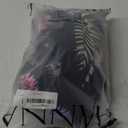 Hanna Nikole Womens One Piece Swimsuit Tummy Control Swimdress Plus Size Cut Out Adjustable Bathing Suit 6X