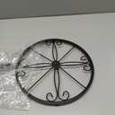 Plant Caddy with Wheels - 10.24" Plant Stand with Wheels, 360° Lockable Plant Rollers Plant Dolly, Plant Tray with Casters for Indoor and Outdoor