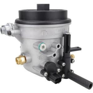 USTAR Fuel Filter Housing Assembly Compatible with Ford 7.3L 1999-2003 F250 F350 E350 Econoline Excursion Replace F81Z-9155-AC F81Z9155AC FG1057 FG-1057