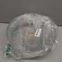 Trifle Bowl with Pedestal and Lid, Large Trifle Serving Dish, Vintage-Style Ribbed Dessert and Cake Stand, for Displaying Pastries, Layered Desserts, Fruits, Salad, Ideal for Parties