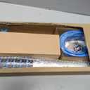 IGAD Solar Panel and Window Cleaning Kit with 18ft Extendable Pole, 2 Water Fed Brushes, 33ft Hose, Blue, 16 Inches, Nylon, Aluminum
