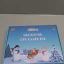 20 Pack Modeling Clay DIY Snowman Kit, Air Dry Clay Snowman Crafts for Kids, Christmas Stocking Stuffers for Kids, Christmas Crafts Xmas Gift