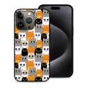 MSEAANBK Designed for iPhone 15 Pro Case Spider Web Pattern Phone Case for Men Women Boys Girls, Soft TPU Full Body Shockproof Anti-Scratch Case for iPhone 15 Pro 6.1"