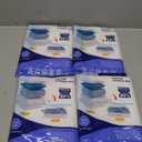 Pack of 4, 50 Pieces Super Jumbo Vacuum Storage Bags for Storage Organization, size 51"x47" 