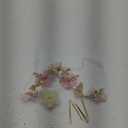 Campsis LED Flower Girl Headpiece Glowing Pearl Princess Light up Headband for Wedding Leaf Floral Crystals Frist Communion Hair Accessories Prom Birthday for Girls (Gold)