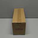 MyGift Succulents Plants Artificial, Fake Faux Indoor House Plants in Round Brown Ceramic Pots, Set of 3