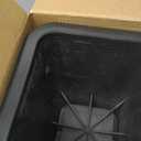 6 Pack Large Bed Furniture Risers, 6 inch Heavy Duty Couch Lift Risers for Sofa, Chair, Cabinet, Desk, High, Durable ABS Plastic, Premium Quality, Supports up to 2200 lbs per Leg, Black