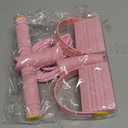 Pedal Resistance Bands with Handles, Upgrade 6-Tubes Manual Tension Training Pedal, Natural Rubber Foot Pedal Resistance Bands, Multifunction Fitness Bands for Abdomen, Waist, Arm, Leg (Pink)