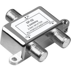 NEWCARE Digital 2-Way MoCA Compatible Coaxial Cable Splitter 5-2400MHz, RG6 Compatible, Work with Satellite TV and Internet, CATV Antenna System (COAXIAL Cable NOT Included) (1 Pack)