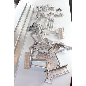 Tile Roof - Solar Panel Mounting kit to Mount for 10 Solar Panels, with Clamps, Tile Roof Mount & 88 Inch Rails