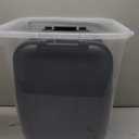 Amazon Basics Pet Food Storage Container Set, 30lbs and 10lbs with Scoop, for Dogs and Cats