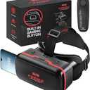FEEBZ 3D VR Headset for Kids 2.0 - for iPhone & Android Phones | with 3D VR Videos & Apps Links | Virtual Reality Goggles Set for Beginners