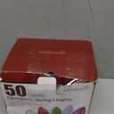 Minetom Vintage C9 LED Christmas Lights Outdoor Warm White, 50 Feet C9 String Lights for Christmas Tree Roofline Holiday Party Indoor Outdoor Garden Patio Backyard Cafe Xmas Decoration, Green Wire