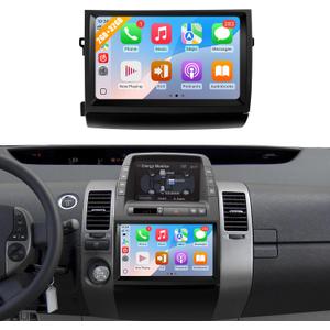 Naifay Android Car Radio for Toyota Prius 2004-2009 (Fit J.B.L Version), 2+32G 9inch IPS Touch Screen for Toyota Prius Head Unit with Carplay Android Auto Bluetooth FM GPS WiFi SWC Camera+Can Bus