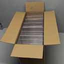 Prsildan Acrylic Drawer Organizer with 17 Drawers, Craft Office Desk Makeup Organizers Accessories, Set of 4 Clear Stackable Storage Drawers for Vanity, Countertop, Jewelry, Art Supply Organization