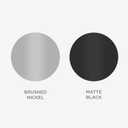 Zenna Home Matte Black, Curved Shower Curtain Rod, Tension or Permanent Mount, Easy Install, Rounded for Extra Room, 50 to 72 Inches