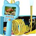 Kids Borescope Toy with Light, 1920P HD Endoscope Snake Wildlife Camera with 2.8" LCD, STEM Educational Science Kit for Ages 3-12, Stocking Stuffer & Outdoor Nature Exploration Gifts for Boys & Girls (Blue)